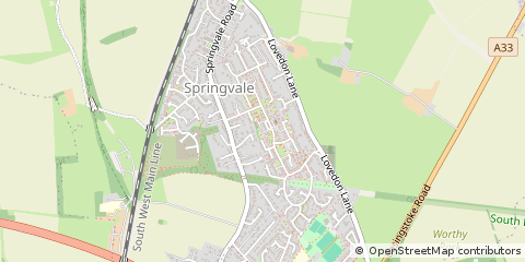 Map of Winchester