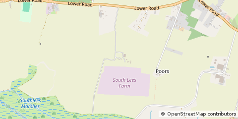 Map of Sheerness, Kent