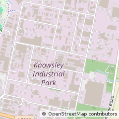 Map of Kirkby, Merseyside