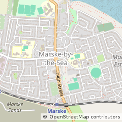 Map of Marske by the SEA, Redcar