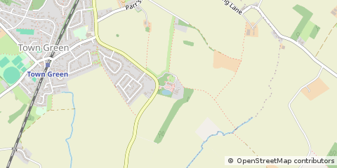 Map of Ormskirk, Lancashire