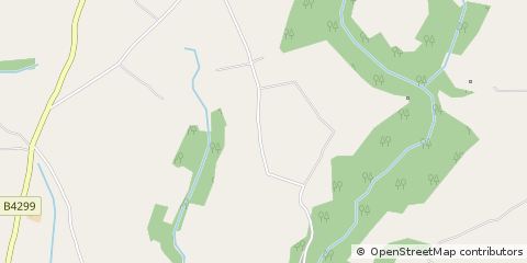 Map of Carmarthen, Dyfed