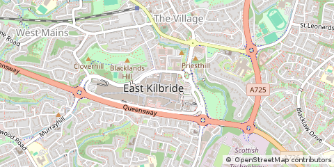 Map of Glasgow