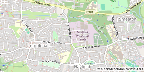 Map of Kirkcaldy