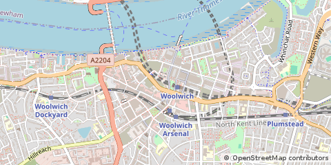 Map of London, SE18 6GH