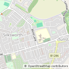 Map of Durham City, Durham