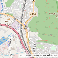 Map of Briton Ferry, West Glamorgan