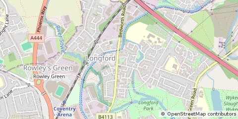 Map of Coventry