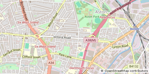 Map of Birmingham