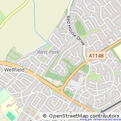 Map of Whitley BAY, Tyne & Wear
