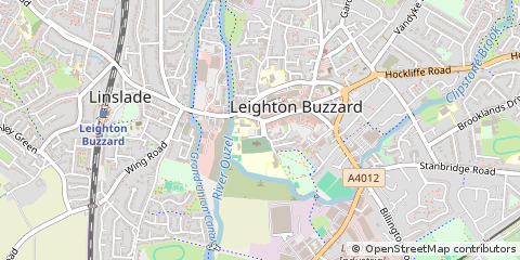 Map of Leighton Buzzard