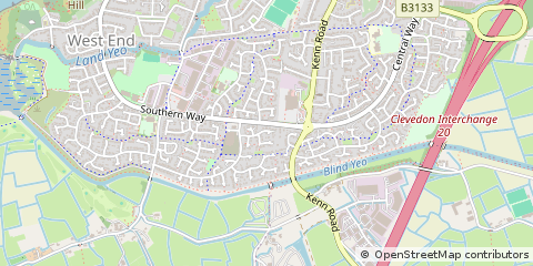 Map of Clevedon
