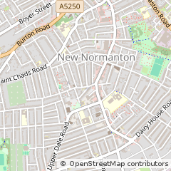 Map of Derby, Derbyshire