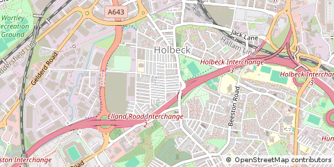 Map of Leeds
