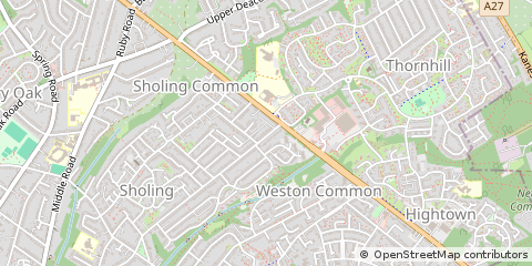 Map of Southampton