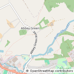 Map of Leek, Staffordshire