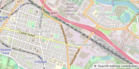 Map of Glasgow