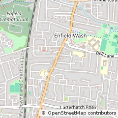Map of Enfield