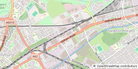 Map of Manchester