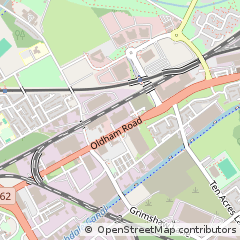 Map of Manchester