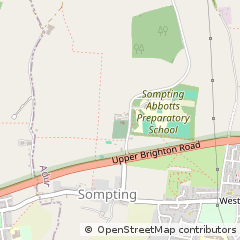 Map of Lancing