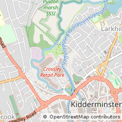 Map of Worcester