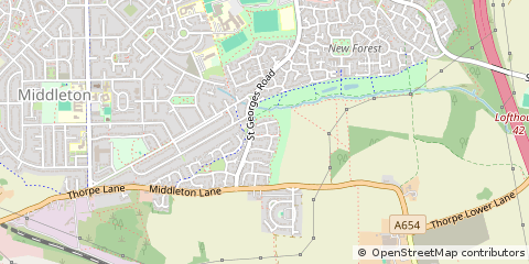 Map of Leeds