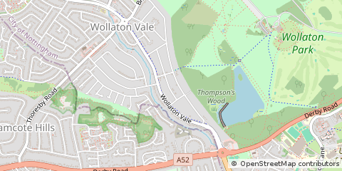Map of Nottingham