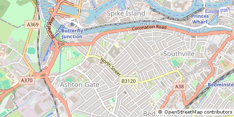 Map of Bristol