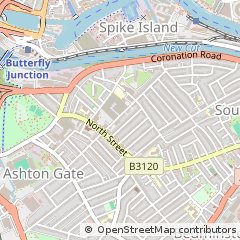 Map of Bristol