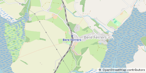 Map of Yelverton, West Devon
