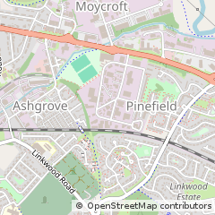 Map of Elgin, Morayshire