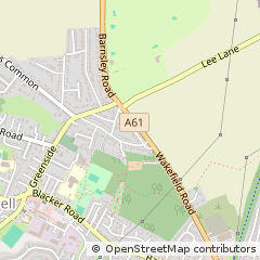 Map of Barnsley