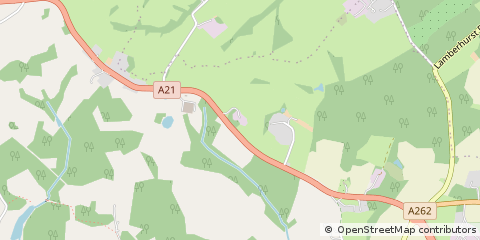 Map of Tunbridge Wells, Kent