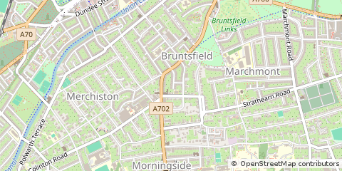 Map of Edinburgh