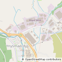 Map of Pontyclun, Rhondda Cynon Taff