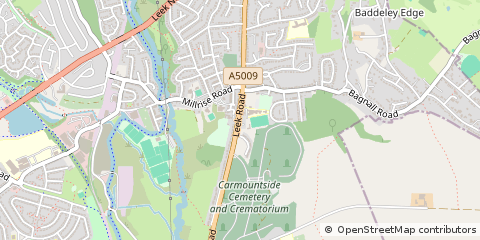 Map of Stoke-on-Trent