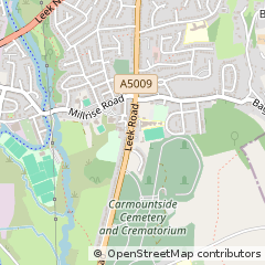 Map of Stoke-on-Trent