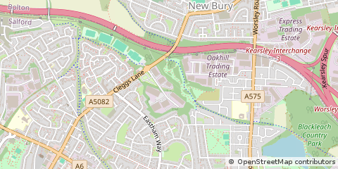 Map of Manchester