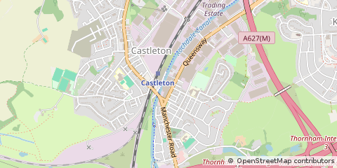 Map of Rochdale