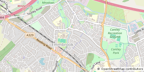Map of Berkshire