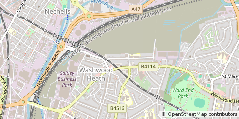 Map of Birmingham