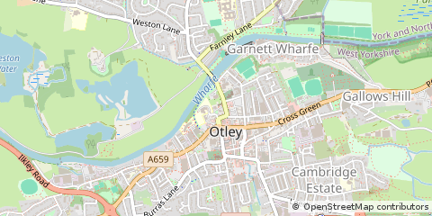 Map of Otley
