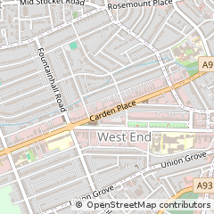 Map of Aberdeen
