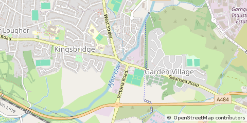 Map of Swansea