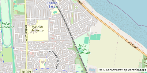 Map of Redcar
