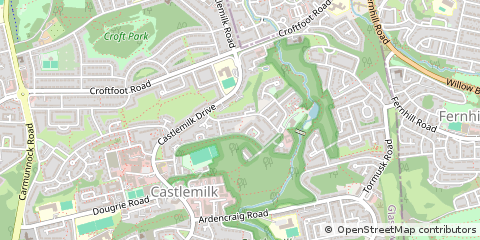Map of Glasgow