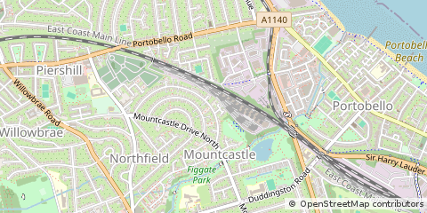 Map of Edinburgh