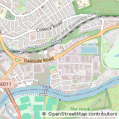 Map of Colwick, Nottinghamshire