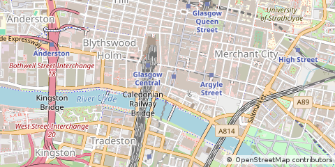 Map of Glasgow
